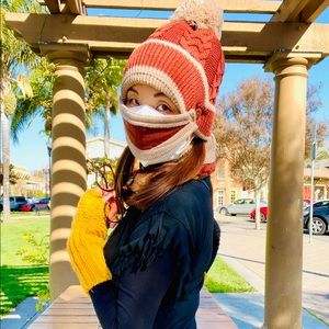 🧤NEW Hat Scarf Face Mask 3-In-1 Combination